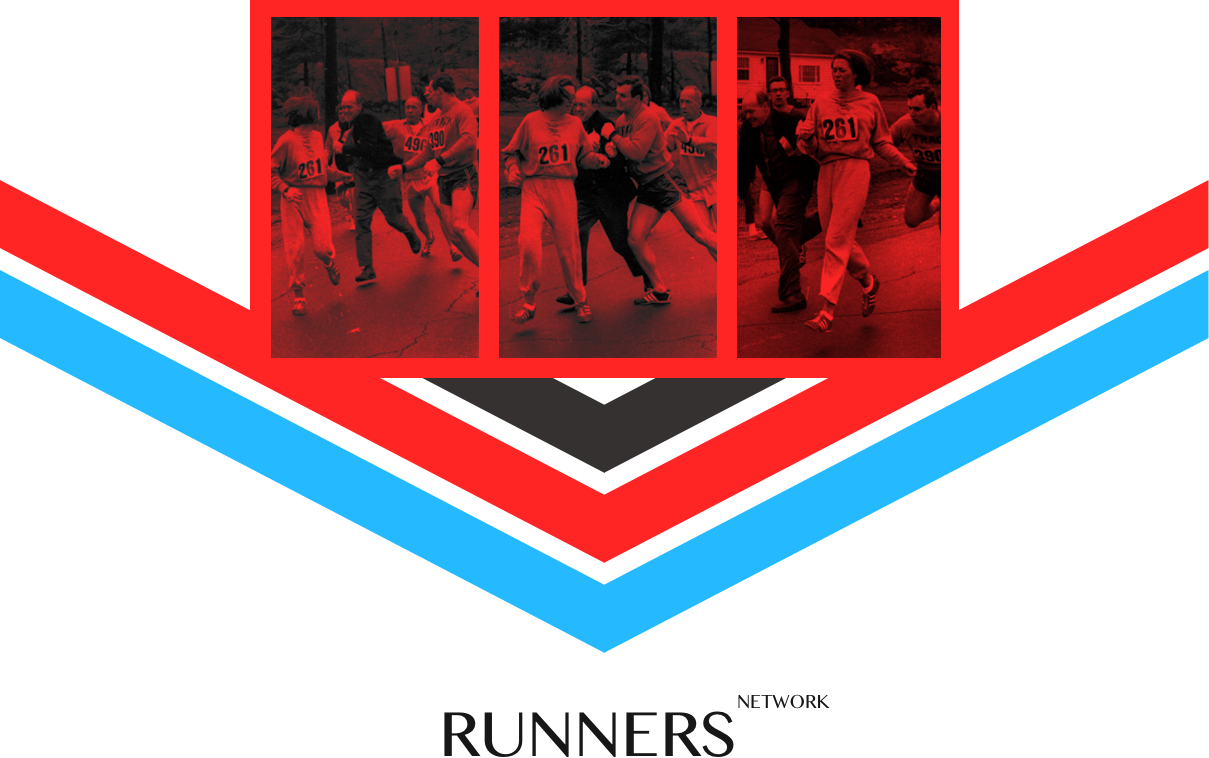 Runners will run! K.V. Switzer did